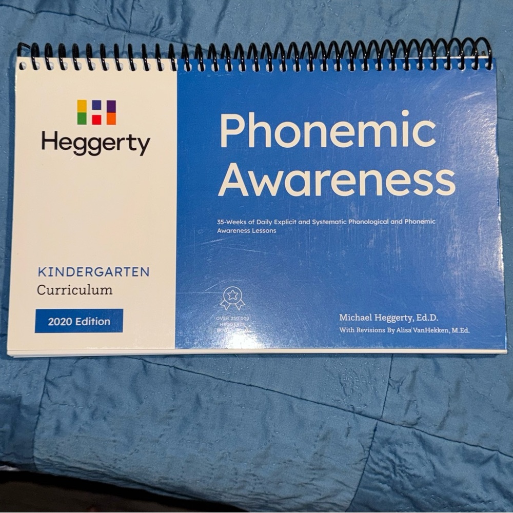 Heggerty Phonemic Awareness Kindergarten Curriculum 2020 Edition